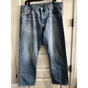 Levi’s 501 93’ Jeans Men’s 38x30 Premium Big E Logo Tab Button Fly Distressed